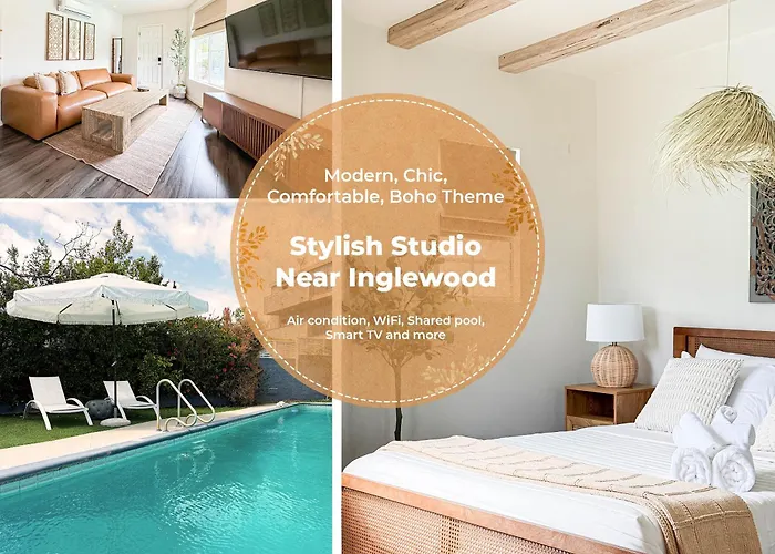 Charming Studio Oasis With Pool Near Sofi - Mklad4